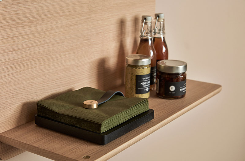 Andersen Napkin Holder Black