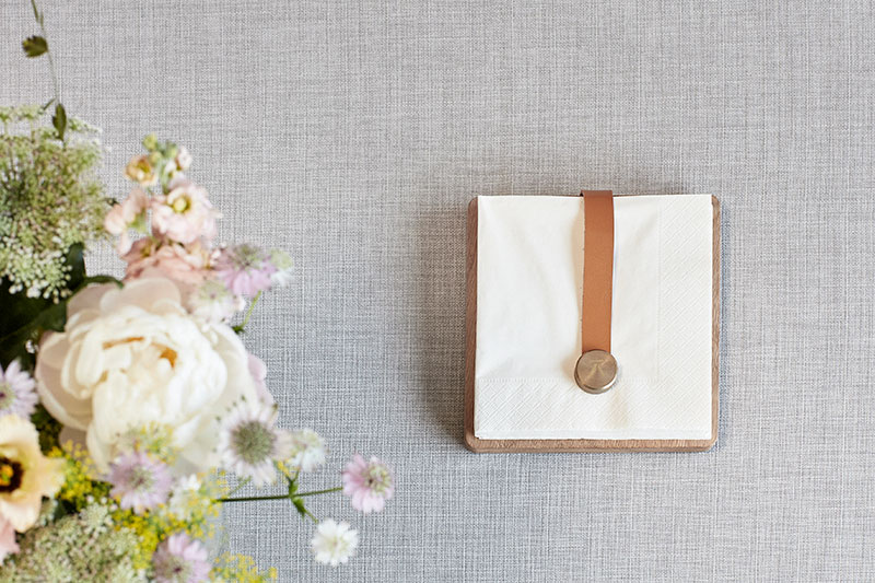 Andersen Napkin Holder Oak