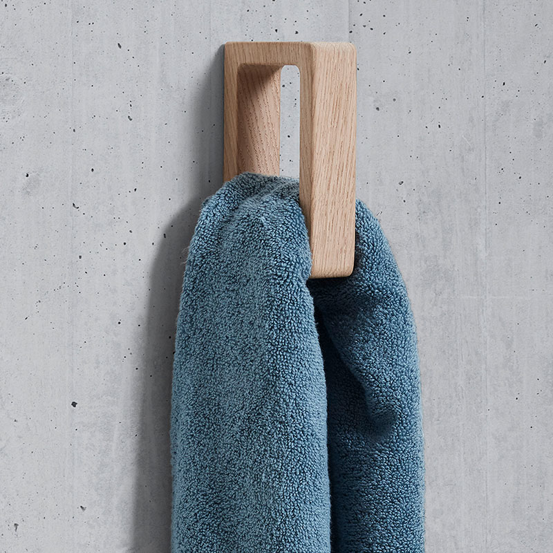 The Towel Rack is a beautiful towel holder - Single or double bar