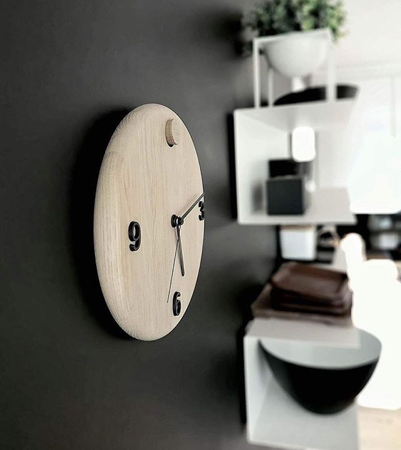 Wood Time, wall mounted