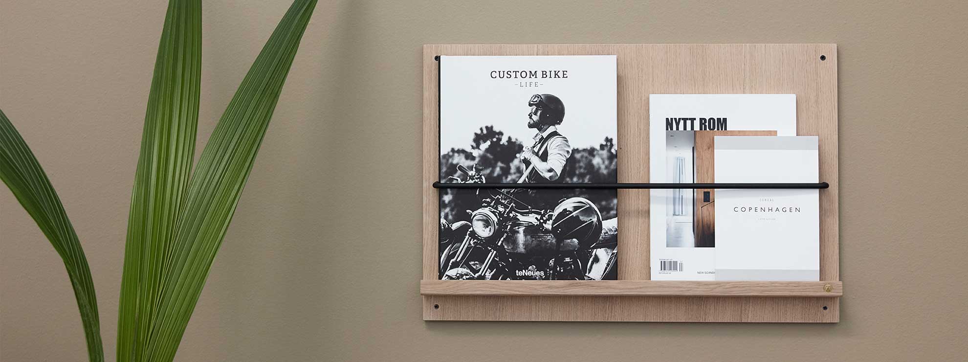 Display or store your magazines in style with A-Magazine Gallery